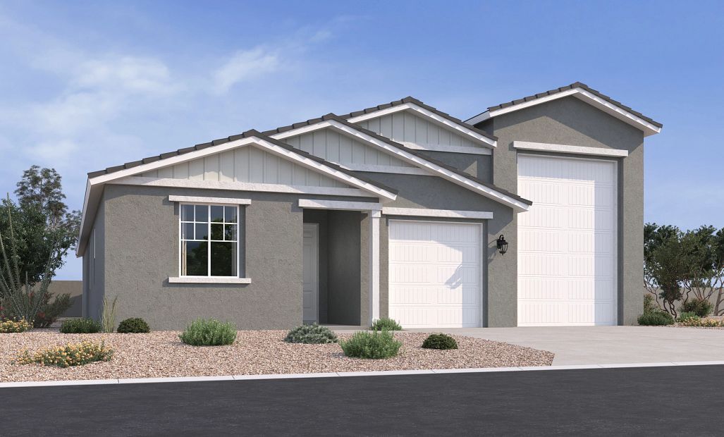 Exterior elevation rendering