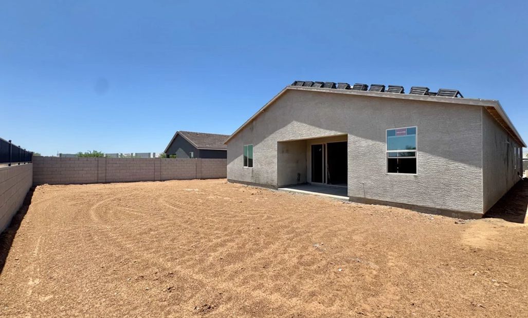 Back exterior elevation