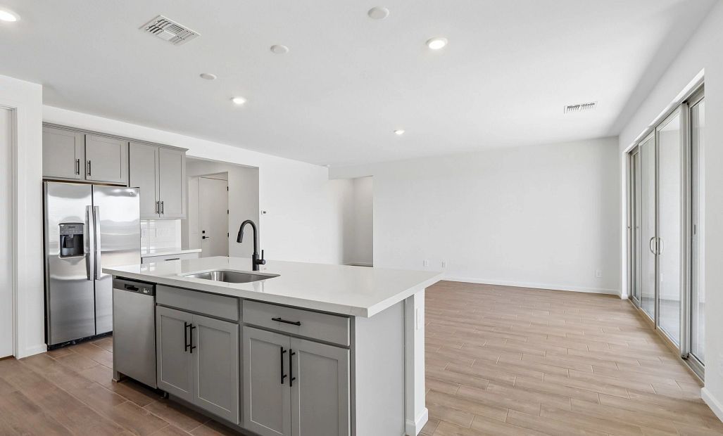 Kitchen and great room