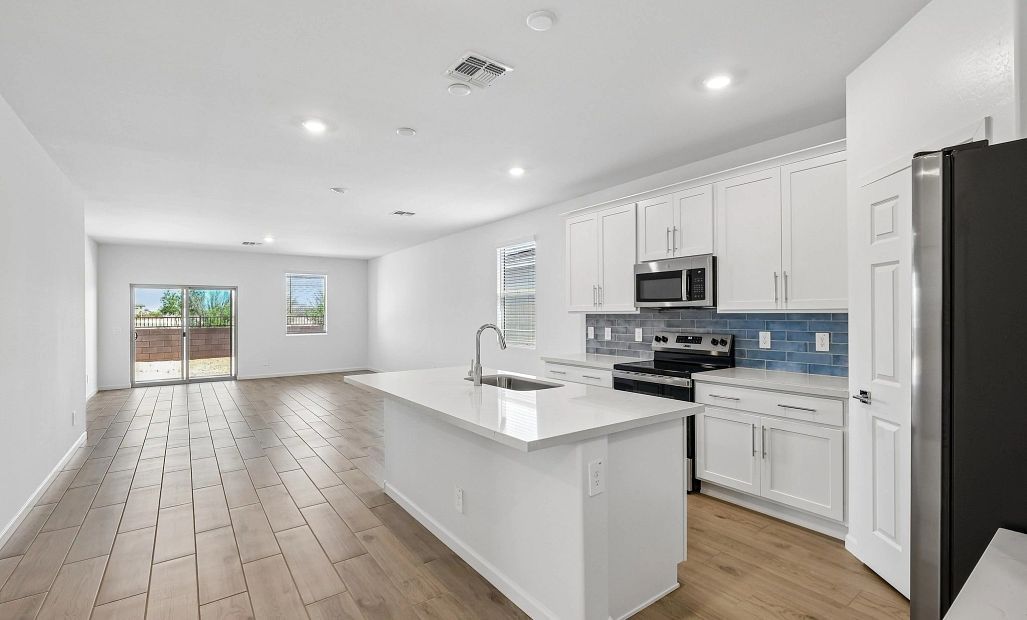 Kitchen and great room
