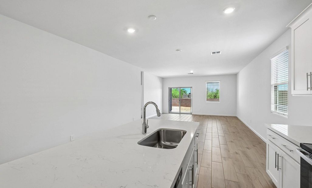 Kitchen and great room