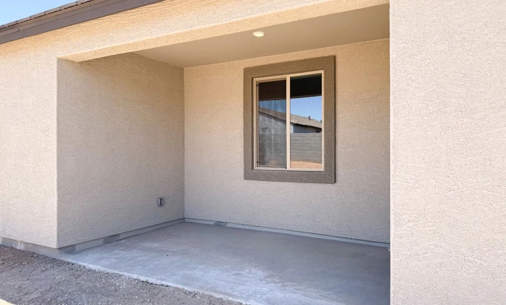Covered patio
