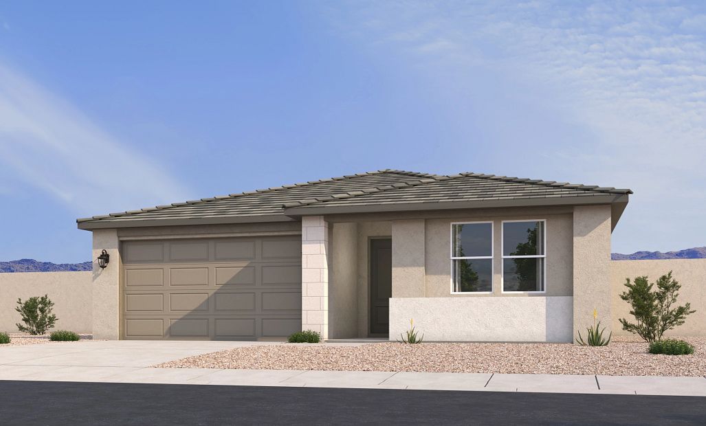 Exterior elevation rendering
