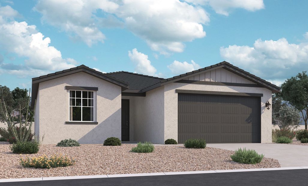 Exterior elevation rendering