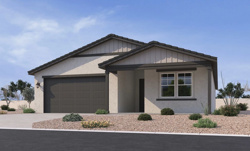 Exterior elevation rendering