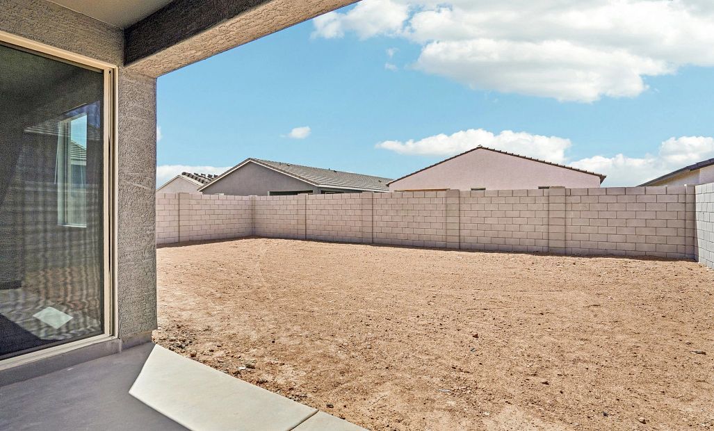Covered patio