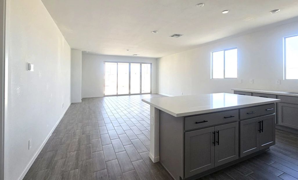 Kitchen and great room