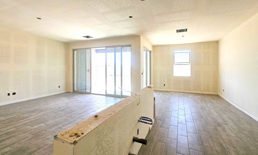 Great room and dining