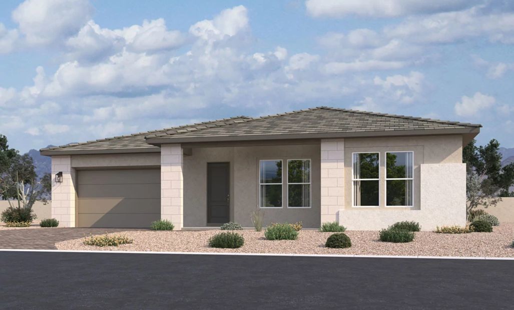 Exterior elevation rendering