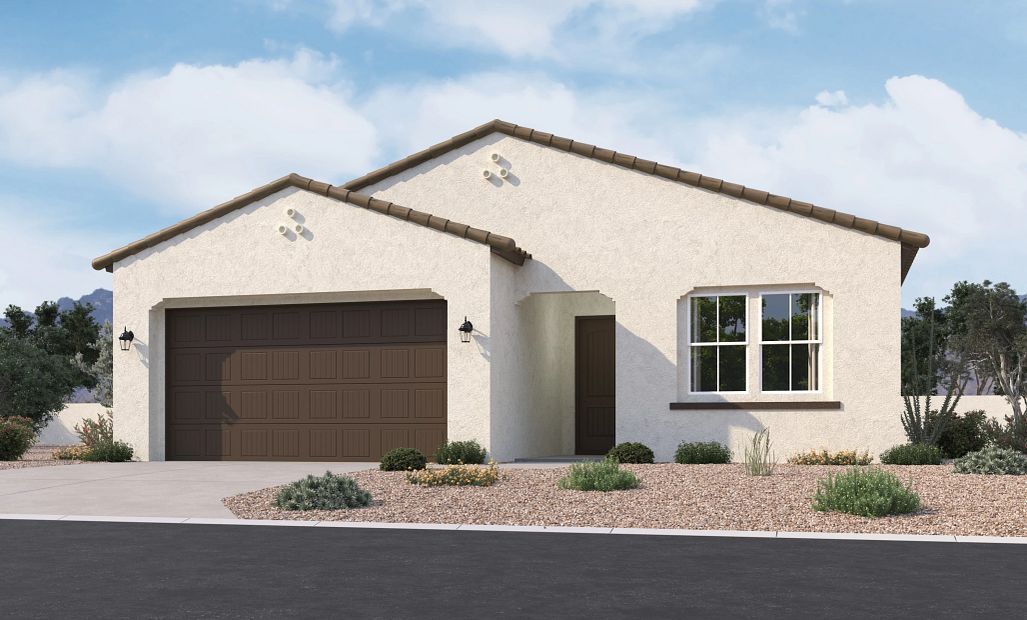 Exterior elevation rendering