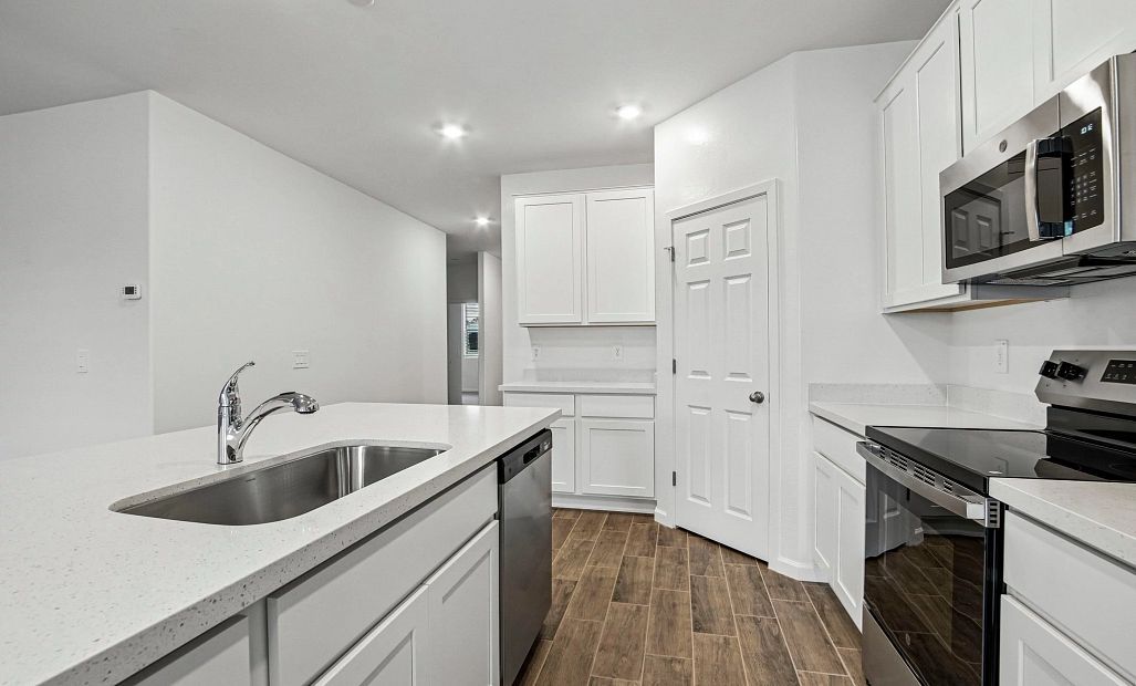 Kitchen featuring the Essentials finishes