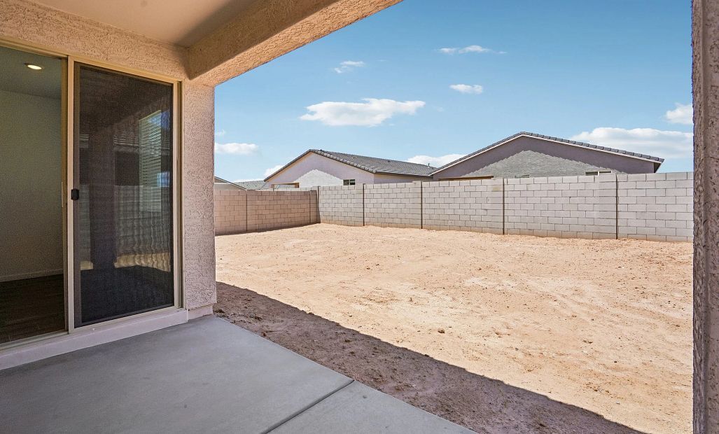 Covered patio
