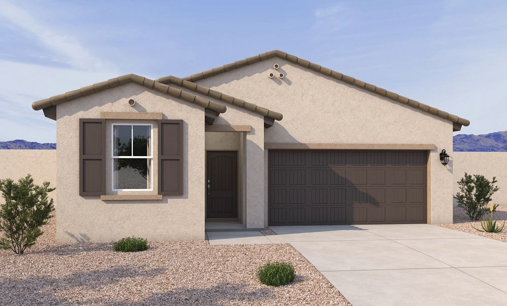 Exterior elevation rendering. Representative images and renderings are for illustrative purposes.