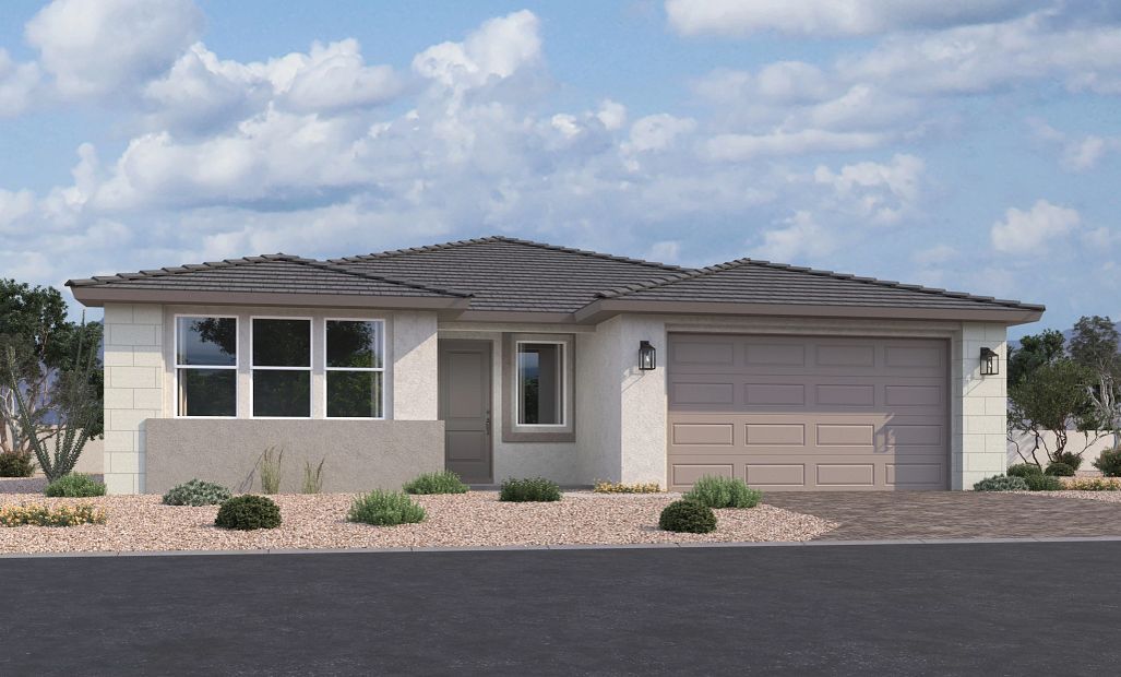 Exterior elevation rendering. Representative images and renderings are for illustrative purposes.