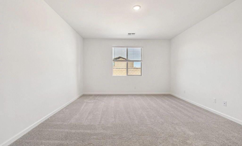 Primary suite.  Representative images and renderings are for illustrative purposes. Actual