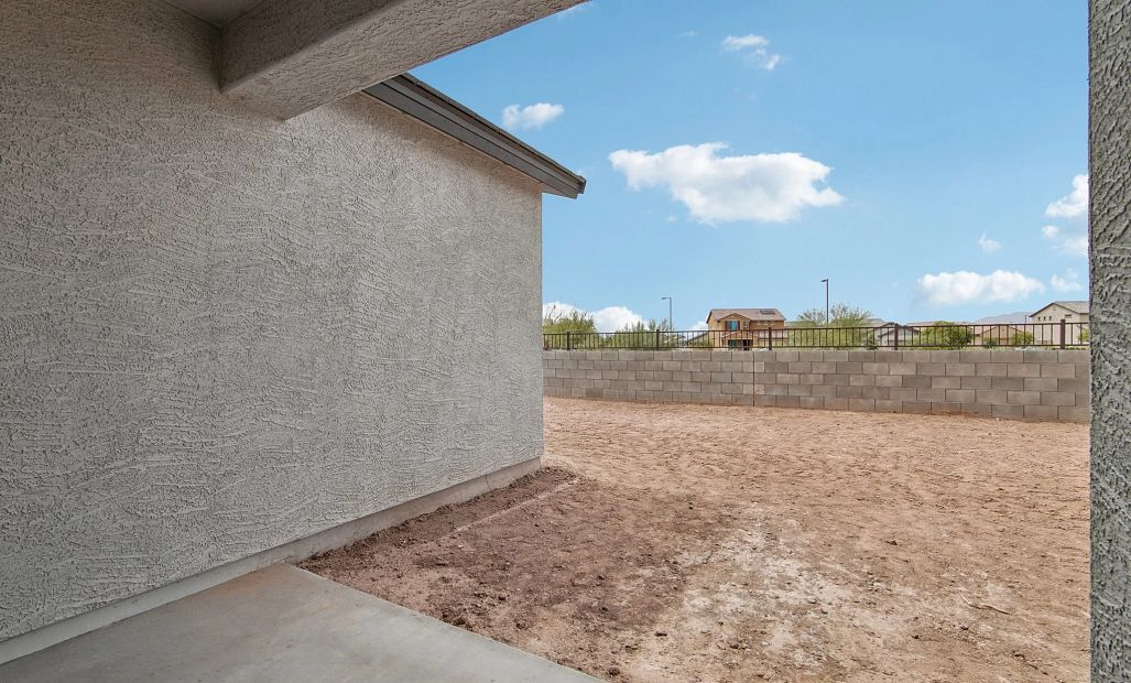 Covered patio