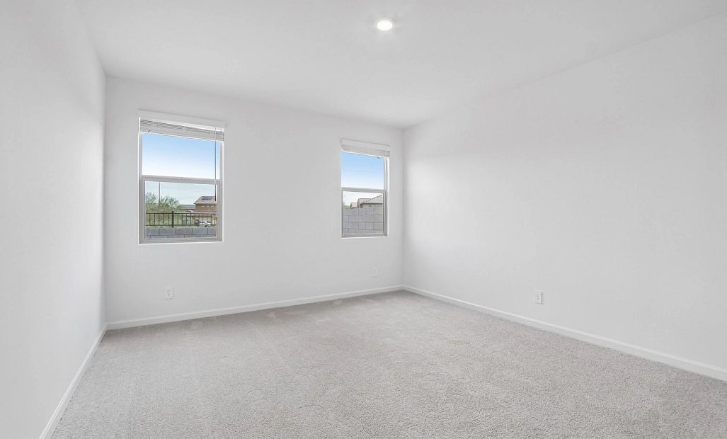 Primary suite. Representative images and renderings are for illustrative purposes. Actual structural