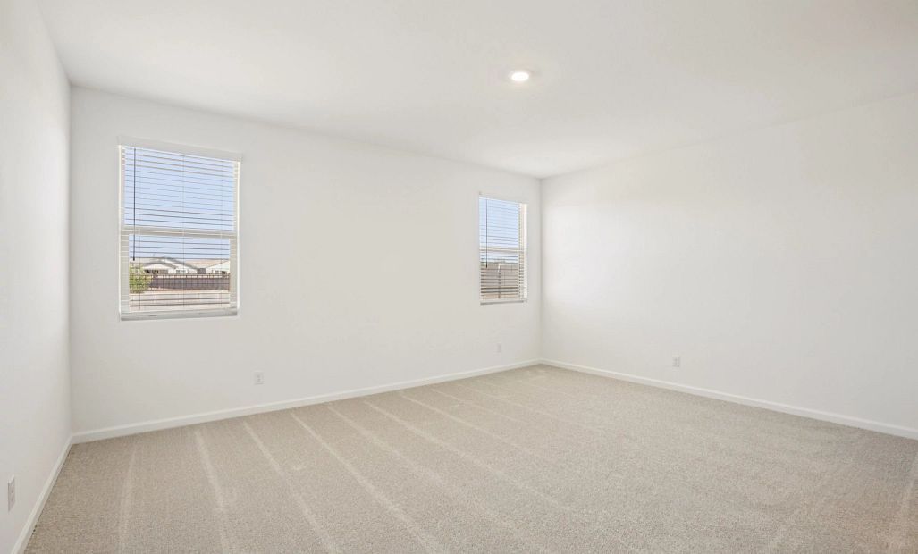 Primary suite. Representative images and renderings are for illustrative purposes. Actual structural