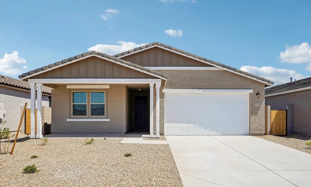 Exterior elevation. Representative images and renderings are for illustrative purposes. Actual
