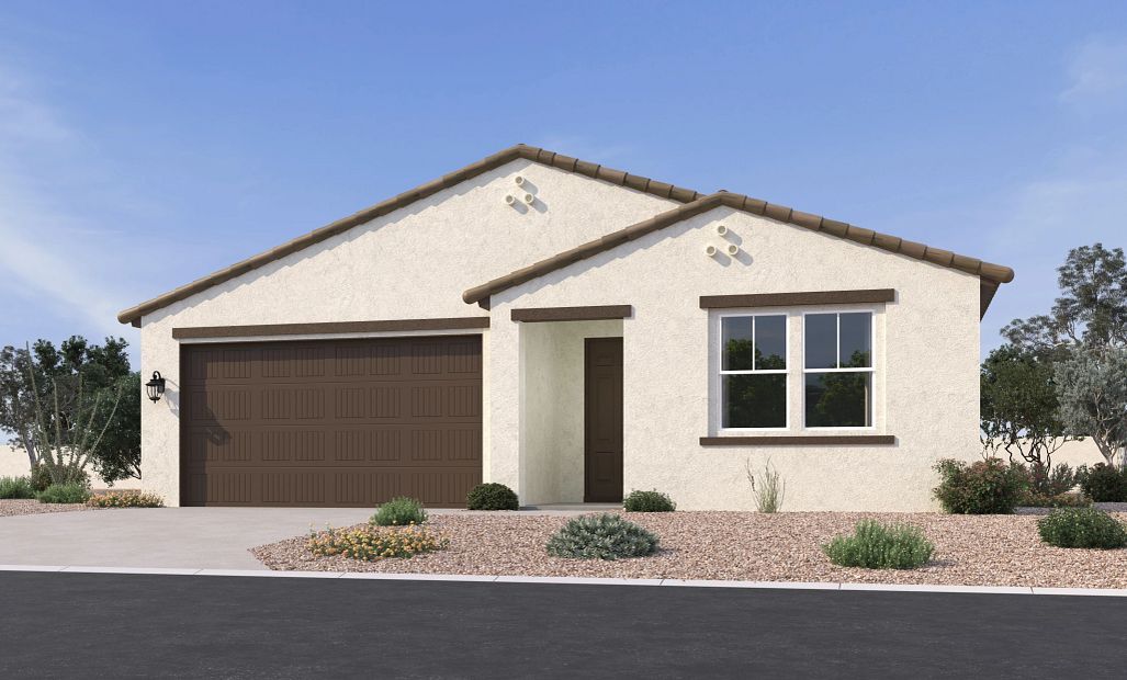 Exterior elevation rendering. Representative images and renderings are for illustrative purposes.