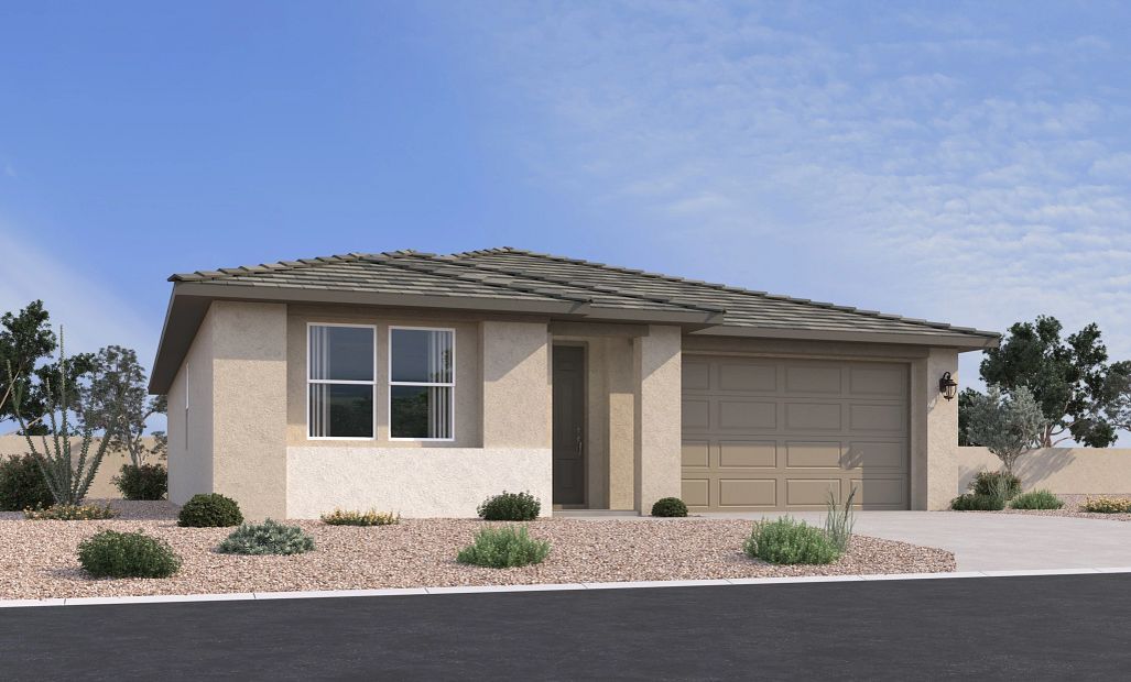 Exterior elevation rendering. Representative images and renderings are for illustrative purposes.
