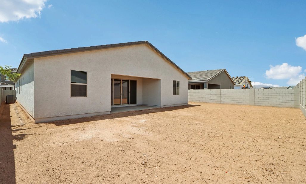 Back exterior elevation