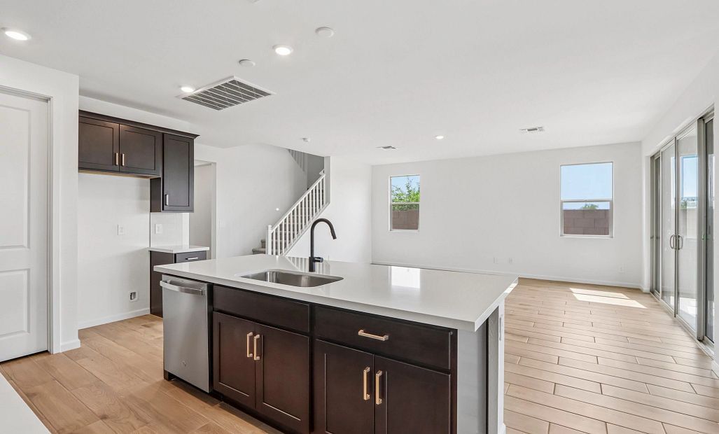 Kitchen and great room