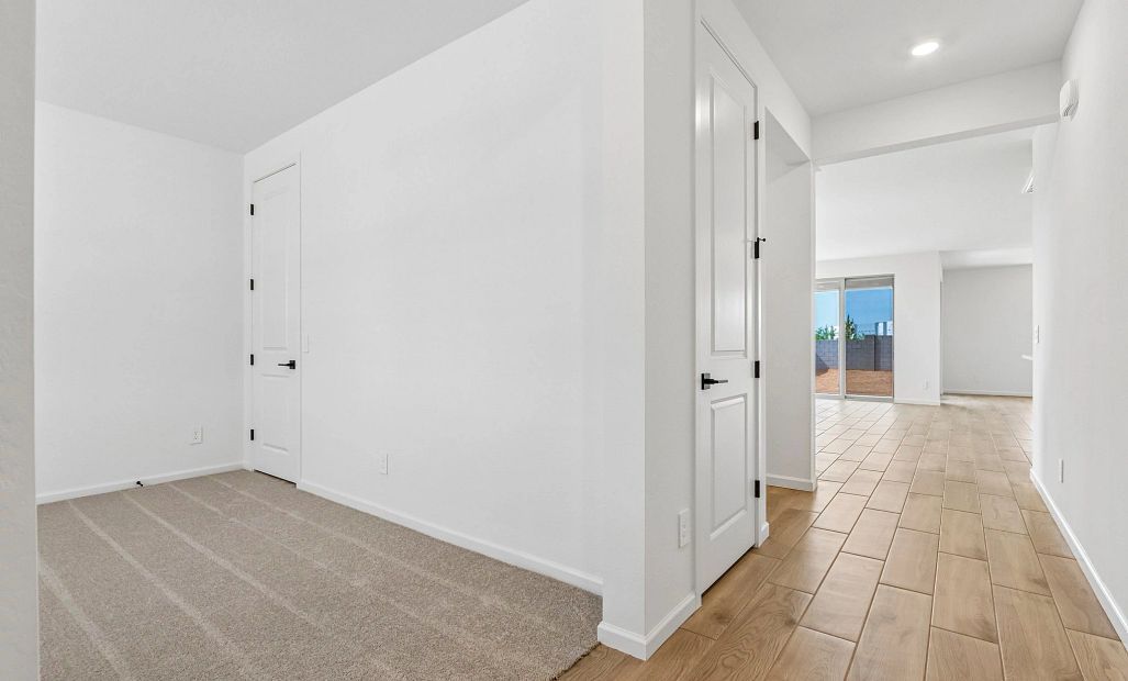 Foyer and office