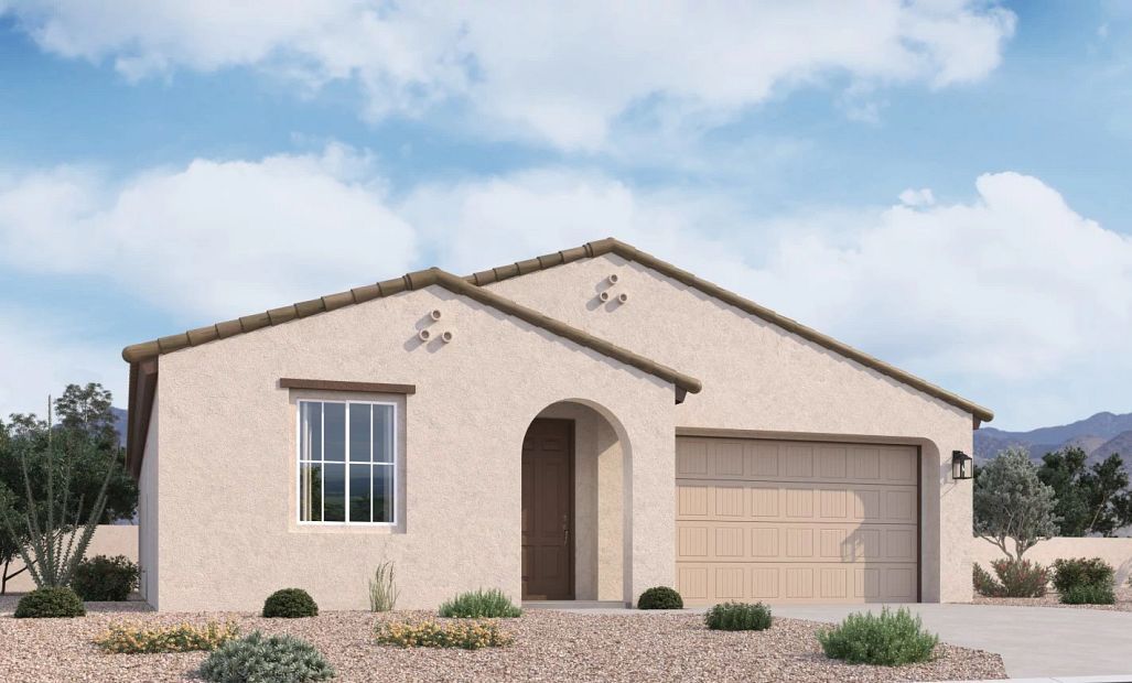Exterior elevation rendering. Representative images and renderings are for illustrative purposes.