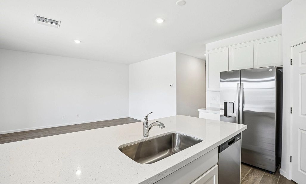 Kitchen and great room