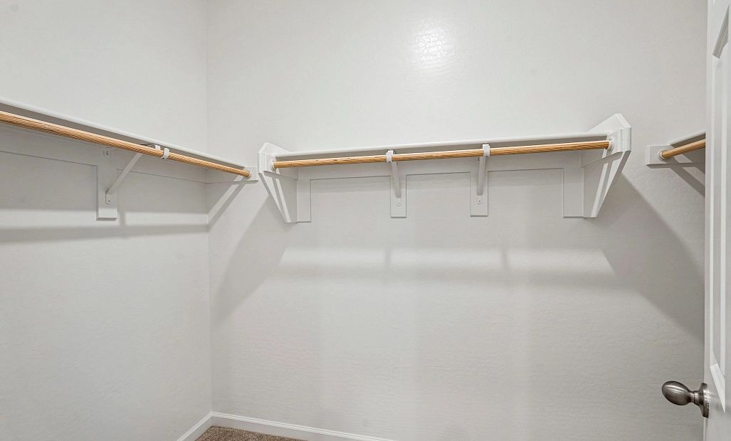 Primary walk in closet