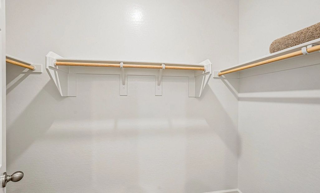 Primary walk in closet