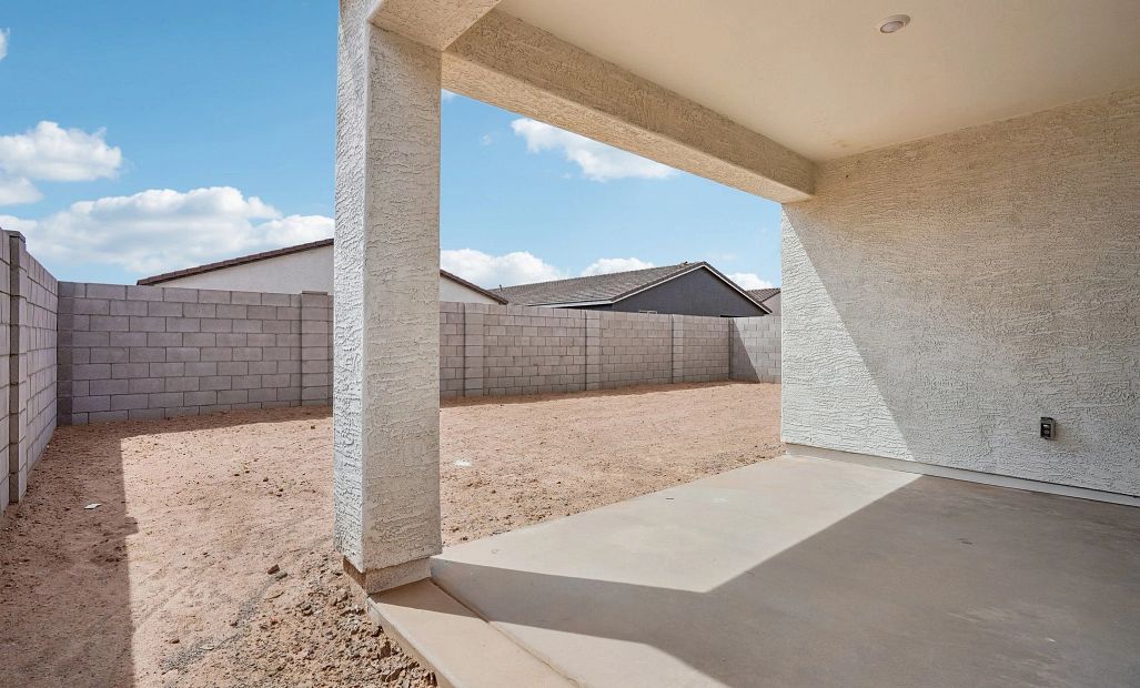 Covered patio