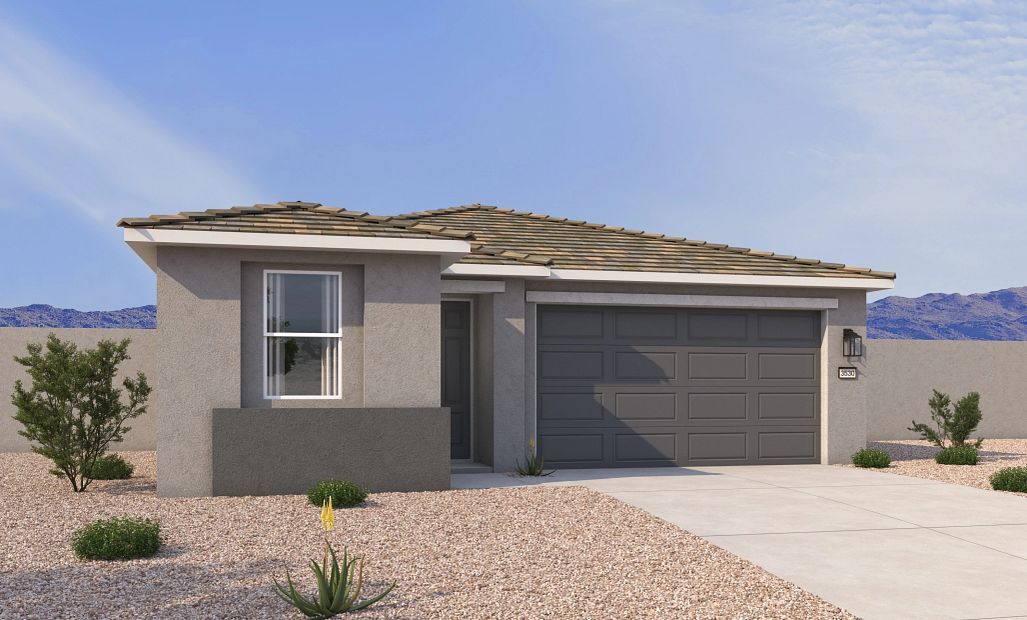 Exterior elevation rendering