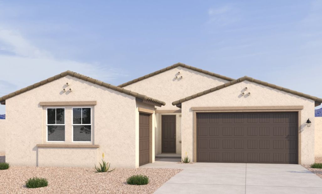 Exterior elevation rendering. Representative images and renderings are for illustrative purposes.