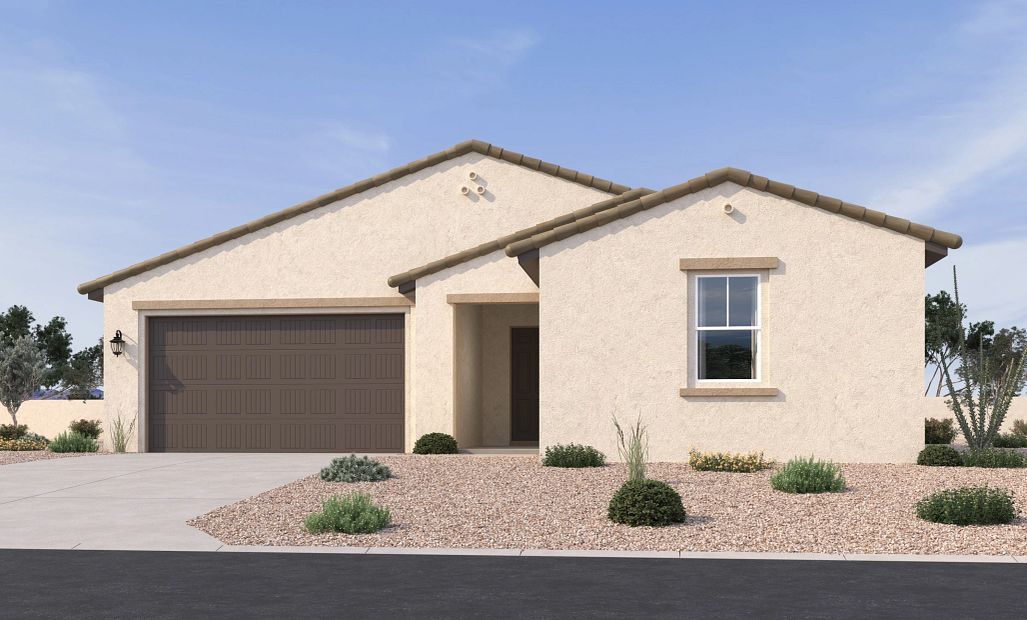 Exterior elevation rendering. Representative images and renderings are for illustrative purposes.