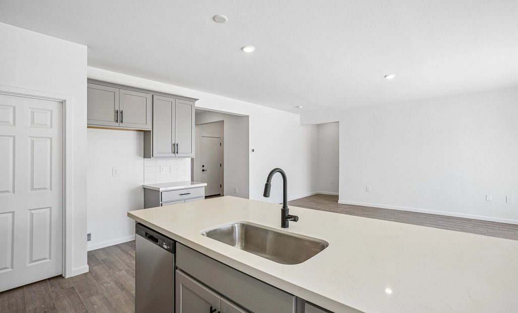 Kitchen and great room
