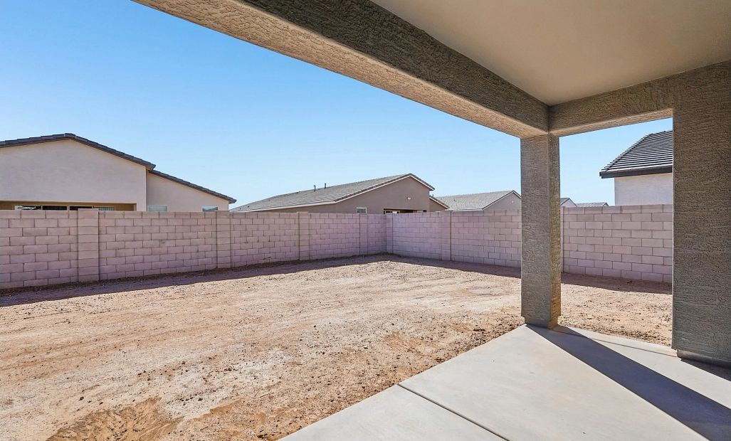 Covered patio