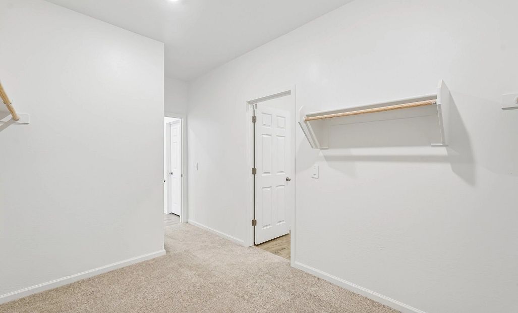 Primary walk in closet