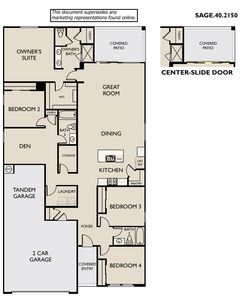 Sage Floor Plan - Ashton Woods