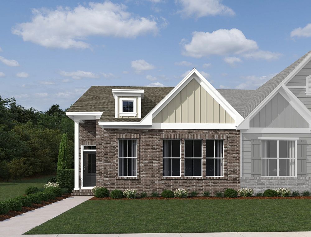 Cedars of Cane Ridge | 55+ Community - Hawthorn Elevation Image 2