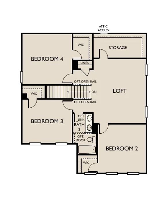 Watson Hill - Washington Plan Image 2