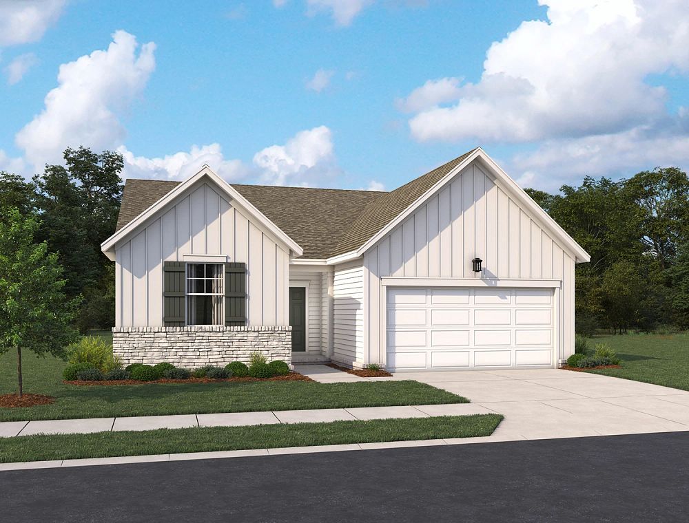 Cedars of Cane Ridge | 55+ Community - Canyon II Elevation Image 1