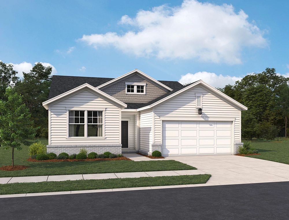 Cedars of Cane Ridge | 55+ Community - Canyon II Elevation Image 2
