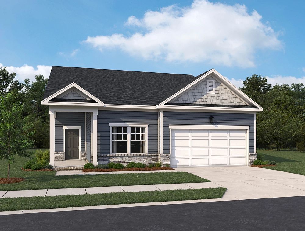 Cedars of Cane Ridge | 55+ Community - Palmer II Elevation Image 2