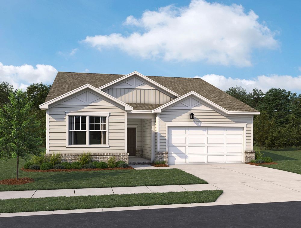 Cedars of Cane Ridge | 55+ Community - Darlington II Elevation Image 2