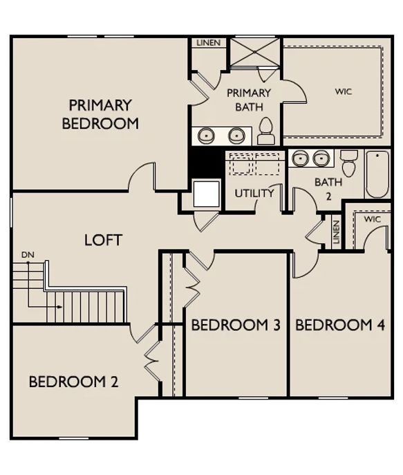 Cades Bluff - Montgomery Plan Image 2