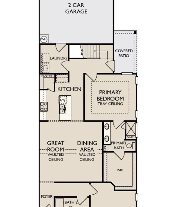 Cedars of Cane Ridge | 55+ Community - Aspen Plan Image 2