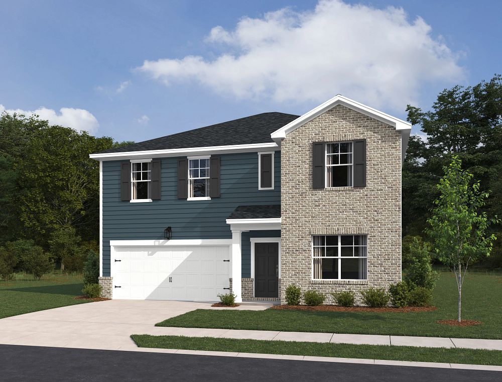 Ascent at Arbor Ridge - Montgomery Elevation Image 1