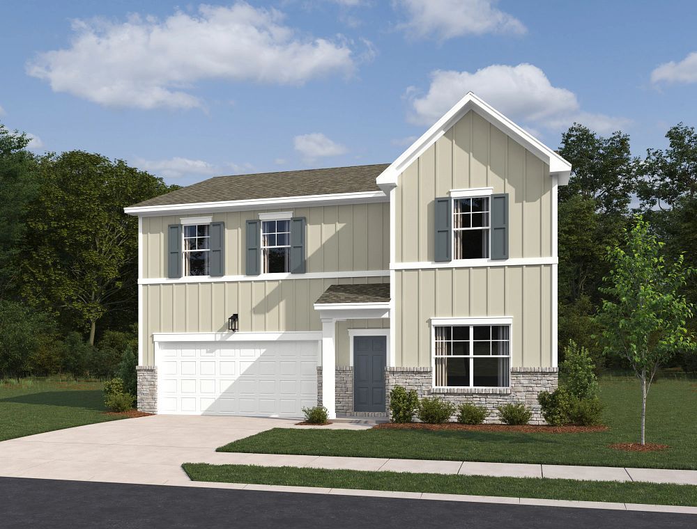 Ascent at Arbor Ridge - Montgomery Elevation Image 2